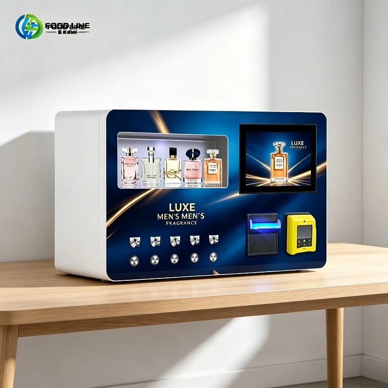 Automatic Perfume Spraying Vending Machine with Multiple Payment Method Suitable for Commercial Areas FL Customized