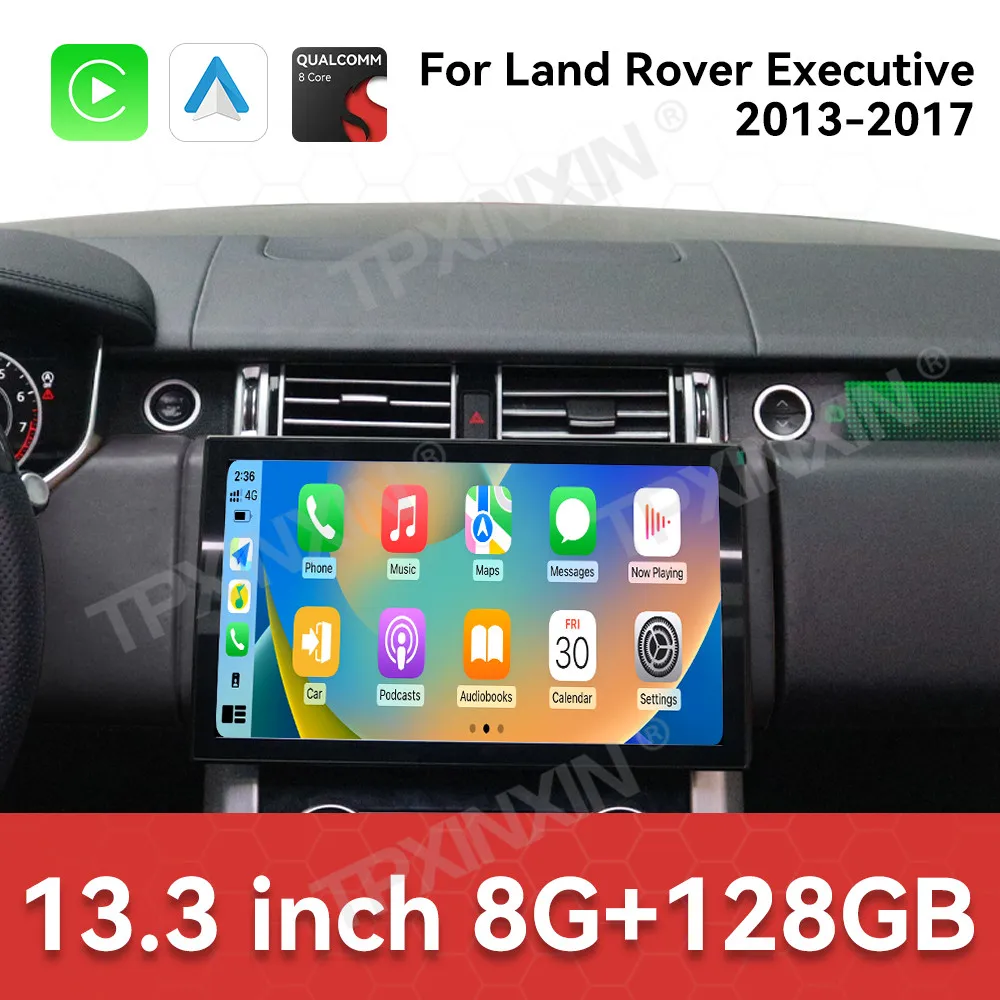 13.3 Inch Screen Car Radio For Land Rover Executive 2013-2017 Android GPS Navigation Multimedia Video Stereo Receiver Head Unit