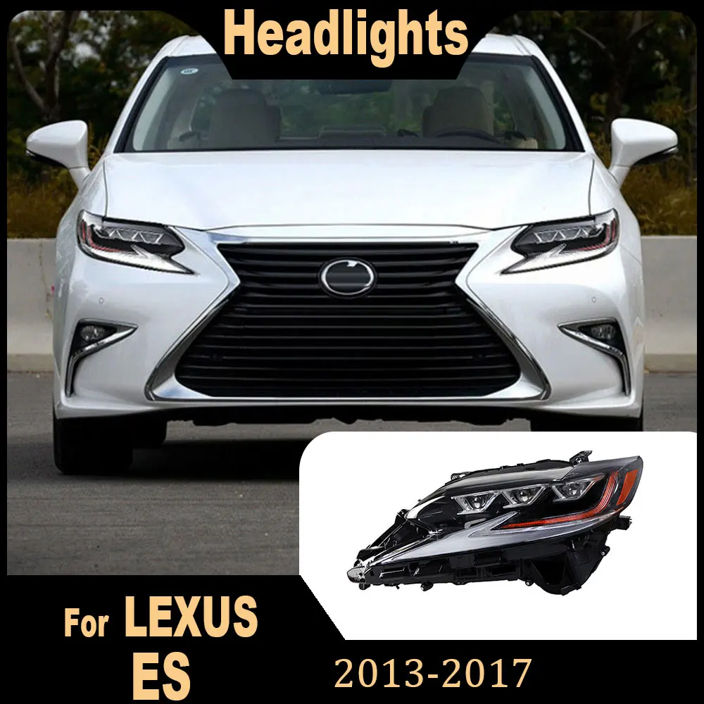 

Auto Led Headlights For LEXUS ES ES350 ES250 2013-2017 Upgrade matrix style Head Lamp DRL Dynamic Signal Front light Assembly