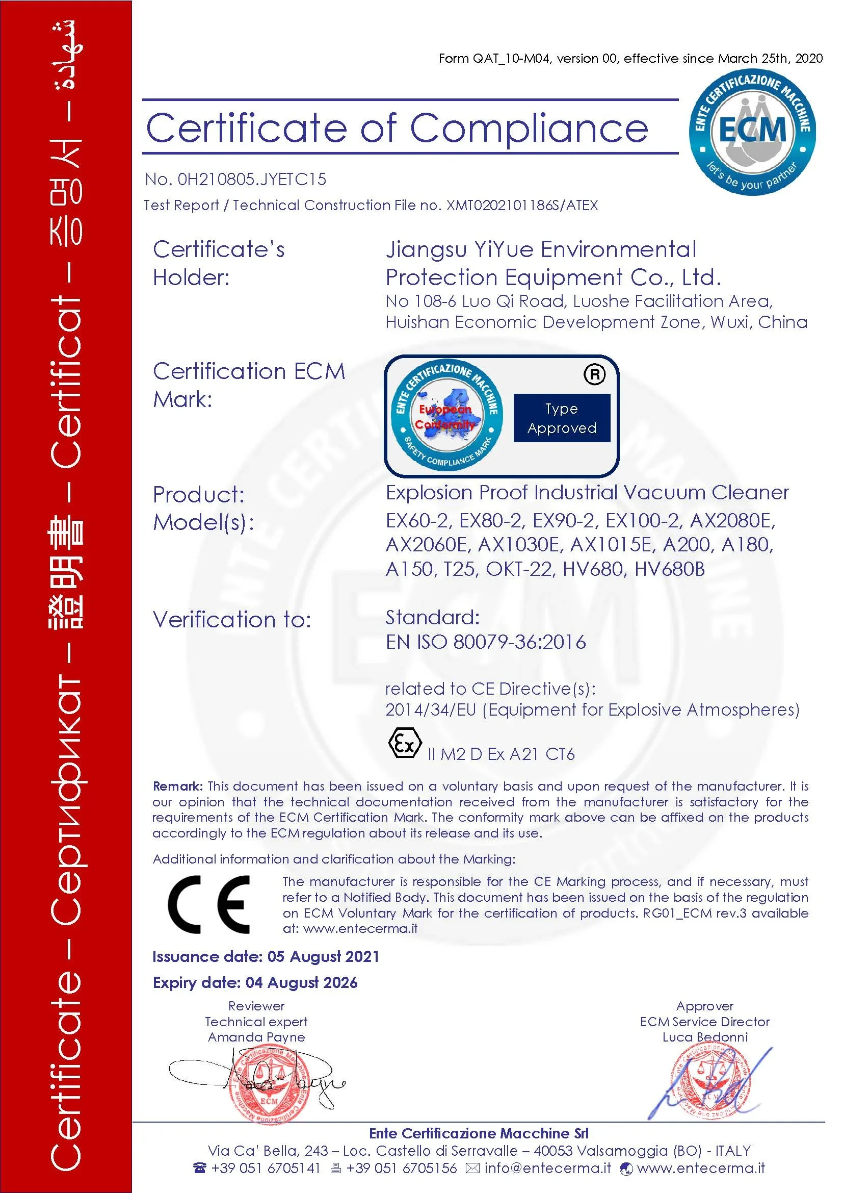 Certification Pneumatic Cleaning Equipment Explosion-Proof Industrial Vacuum Cleaner