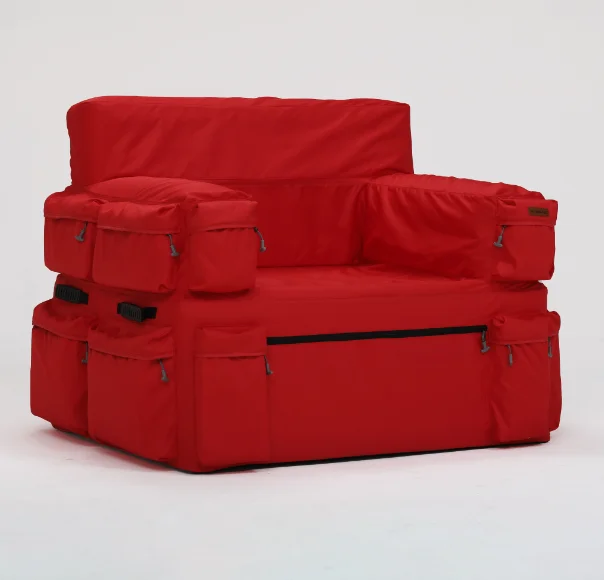 Inflatable Sofa Chair Anti-Cat Scratch And Music Festival Wear-Resistant Stylish For Outdoor Camping And Dance