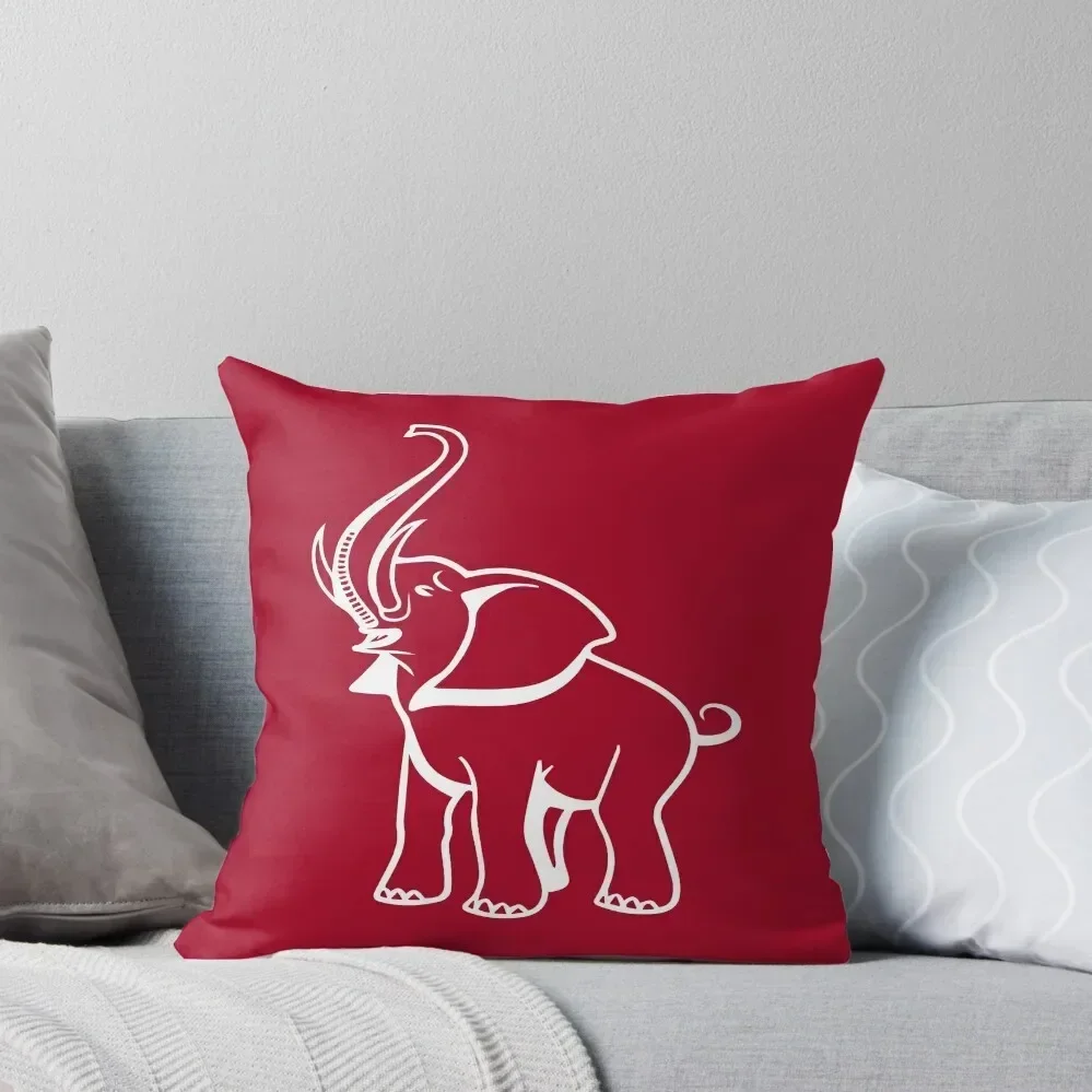 Delta Elephant Sigma Red Theta 2 Throw Pillow Luxury Living Room Decorative Cushions Pillow Cases christmas pillowcases pillow