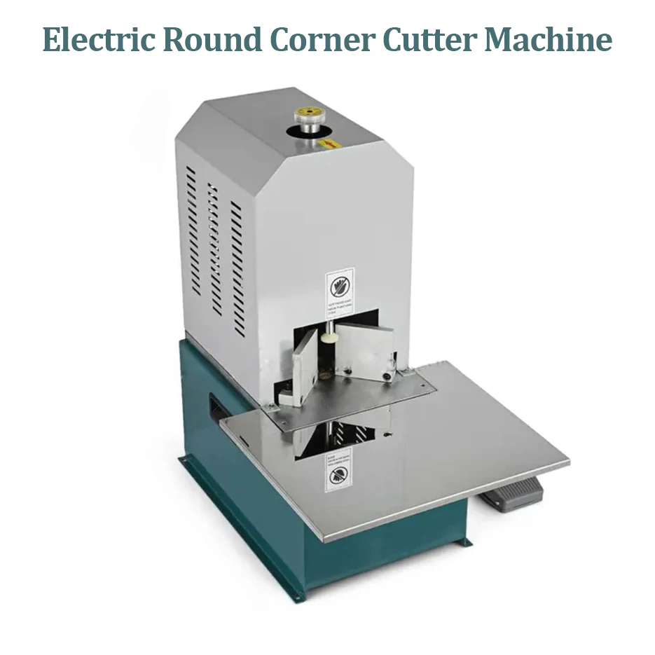 Electric Round Cutting Machine CG8801 Heavy Duty Business Pvc Card Album Paper Round Corner Cutter Machine