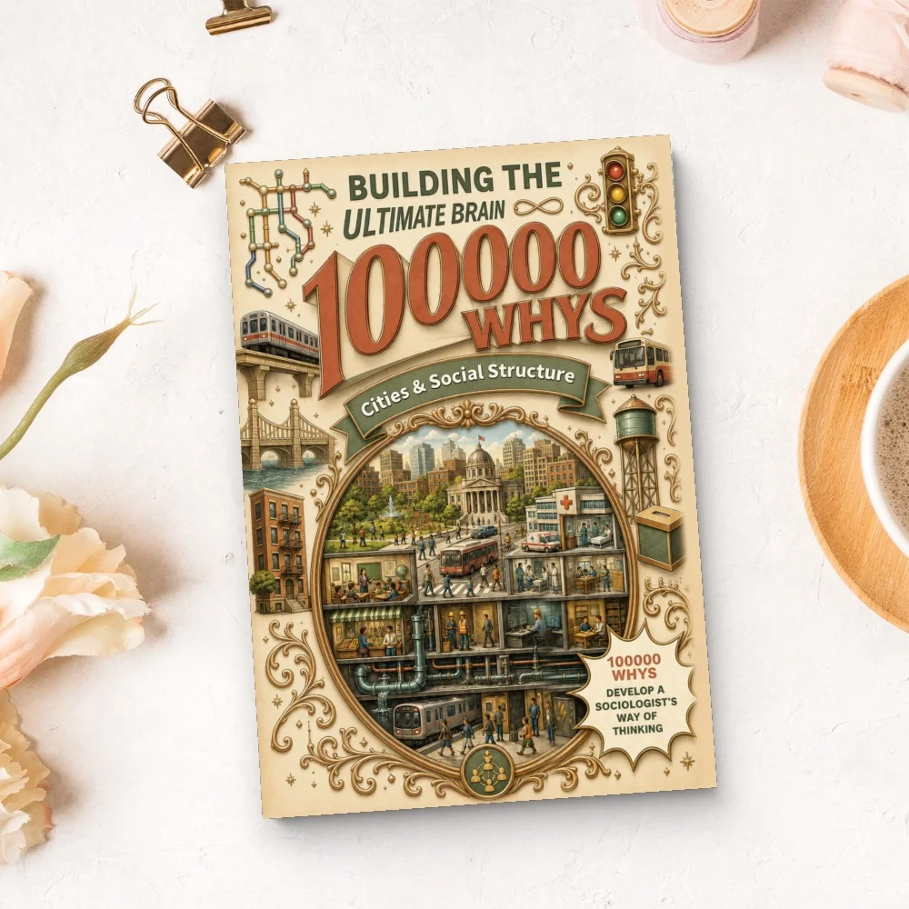 100000 Whys Cities & Social Structure, Urban Life, City Planning, Public Transport and Community Social Studies Guide