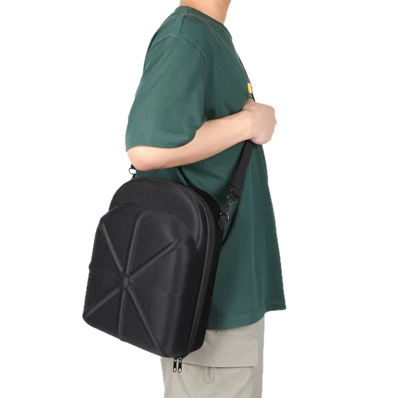 Portable outdoor travel hat carrier case caps storage hard shell hat protective box hat travel case baseball cap carrying bag view 4