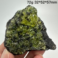 Natural Raw Green Olivine Peridot Mineral Crystals Quartz Teaching Specimen Collection Healing Stone Home Decor