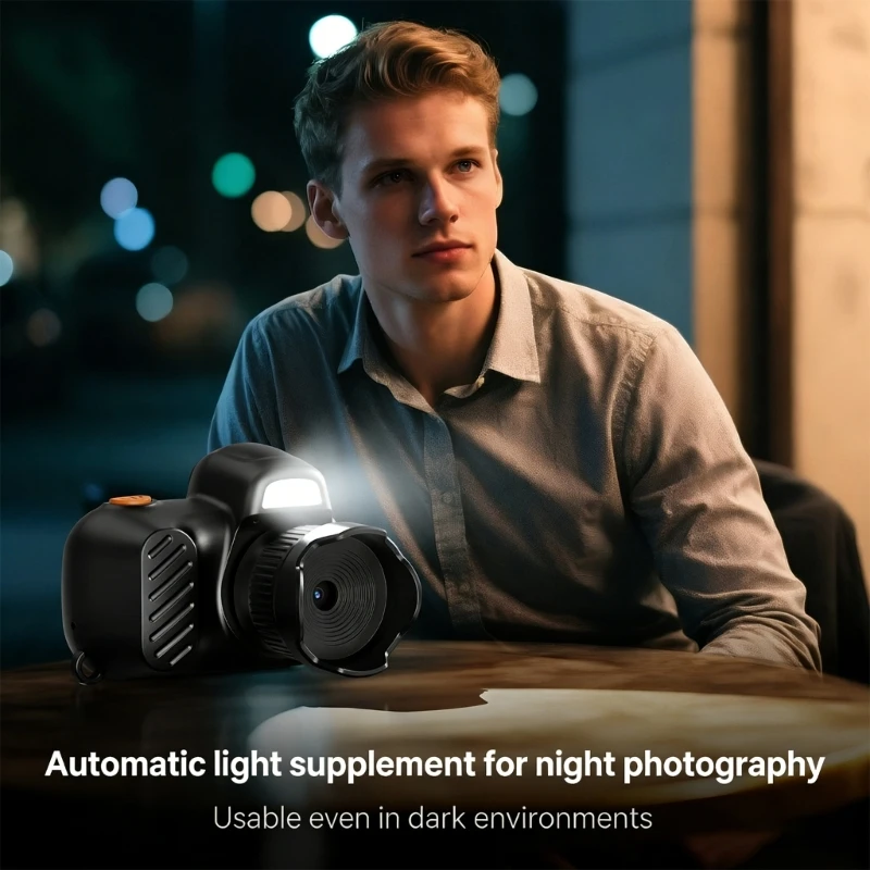  Easy to Use Childrens Camera Fun Features Transportable Toy Rechargeable