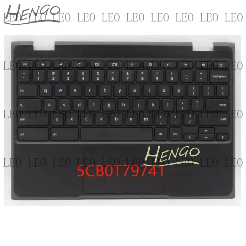 

SS New for Lenovo 100e Chromebook 2nd Gen 81MA Palmrest w/ Keyboard Touchpad 5CB0T79741