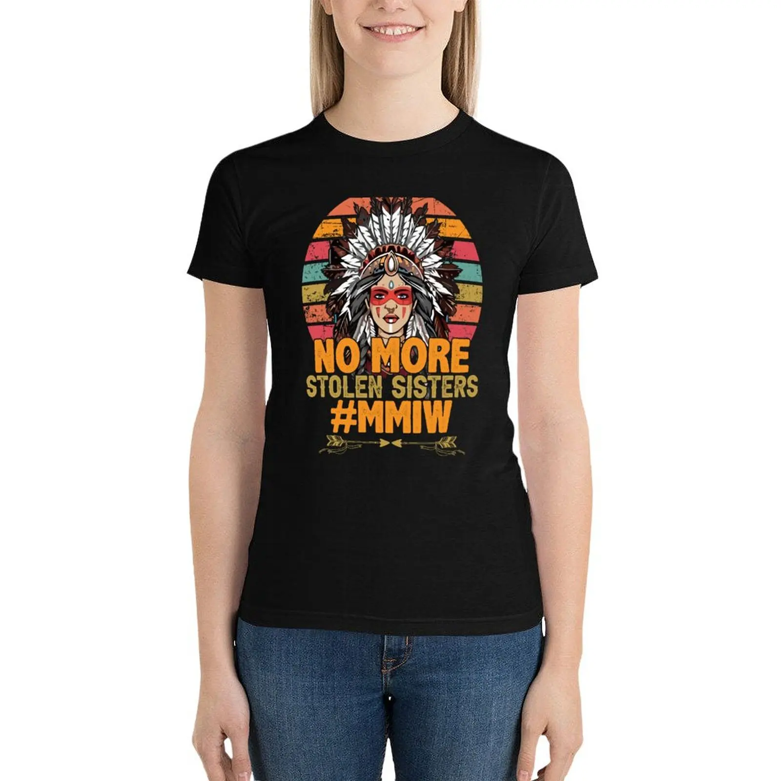 

no more stolen sisters T-Shirt tops cute clothes vintage clothes Women's tee shirt
