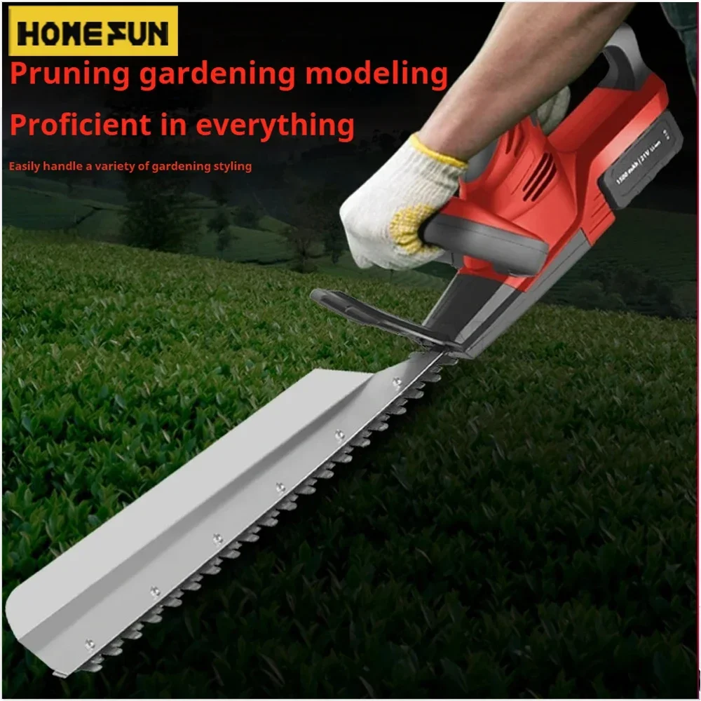 Portable Electric Lawn Mower Brushless Electric Hedge Machine Handheld Fence Clipper Garden Multi-Functional Small Trimmer