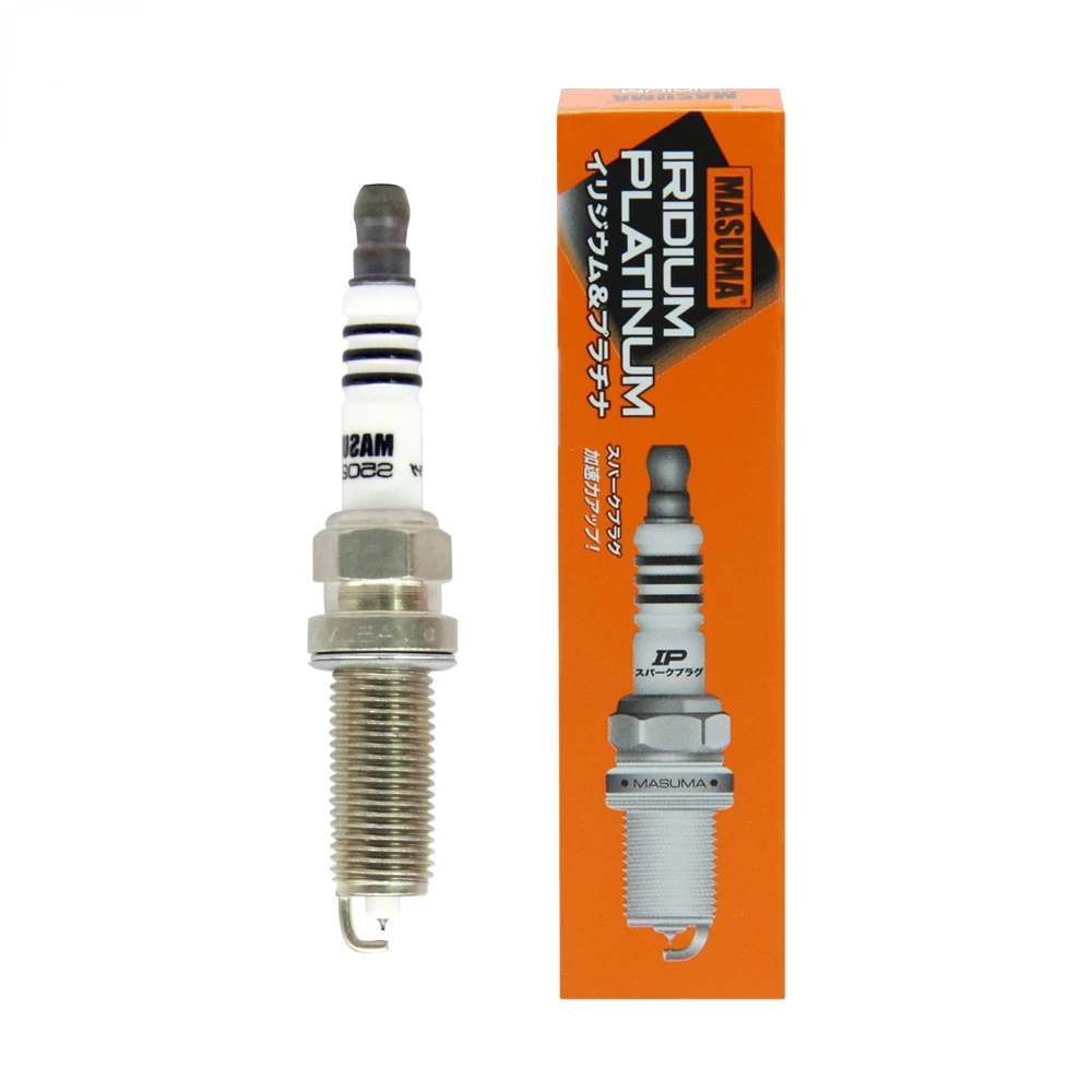 

S502IP MASUMA Auto Engine Systems car Spark plug iridium platinum SC16HR11 ILKAR7B11 90919-01253 22401-CK81B for NISSAN