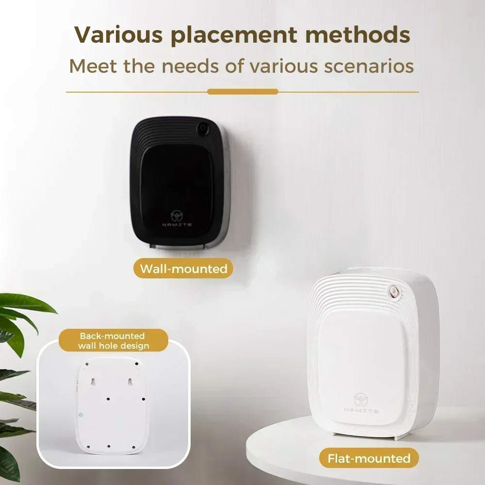 Namste 1000m³ Home Freshener Device Electric Aromatic Essential Oils Air Purifier Perfume Fragrance Diffuser WIFI Capacity 200ML image 4