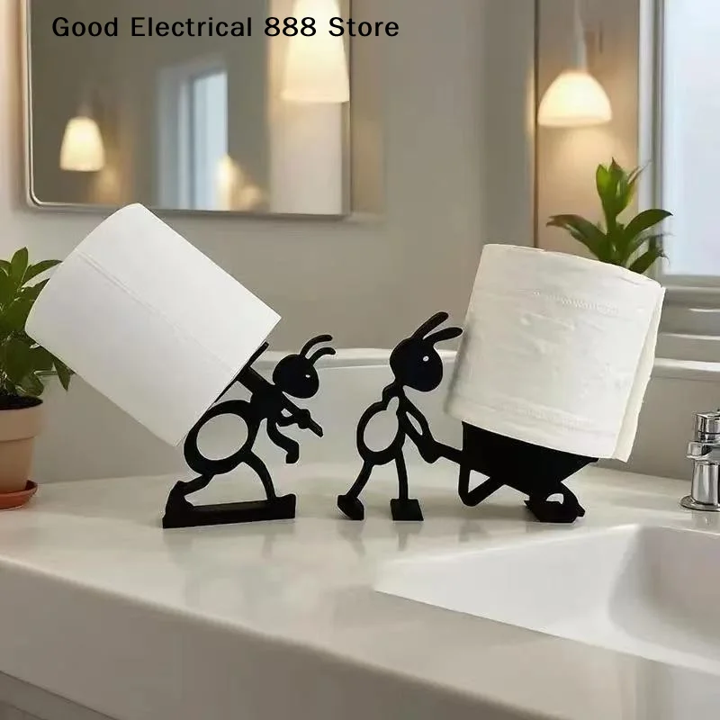 Home Toilet Bathroom Design - 【G】1/2 قطعة حامل ورق تواليت على
