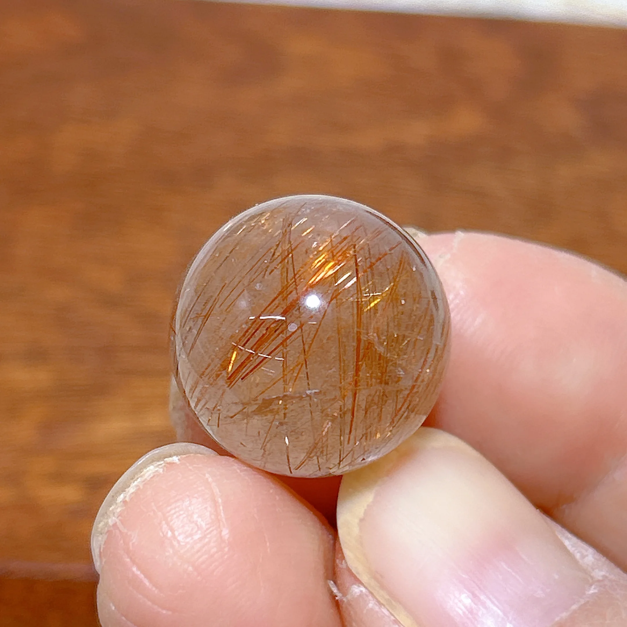 Healing Natural Crystal Golden Rutile Mini Sphere Polished Ball Energy High Quality Reiki Home Decorations Room Decor Gift