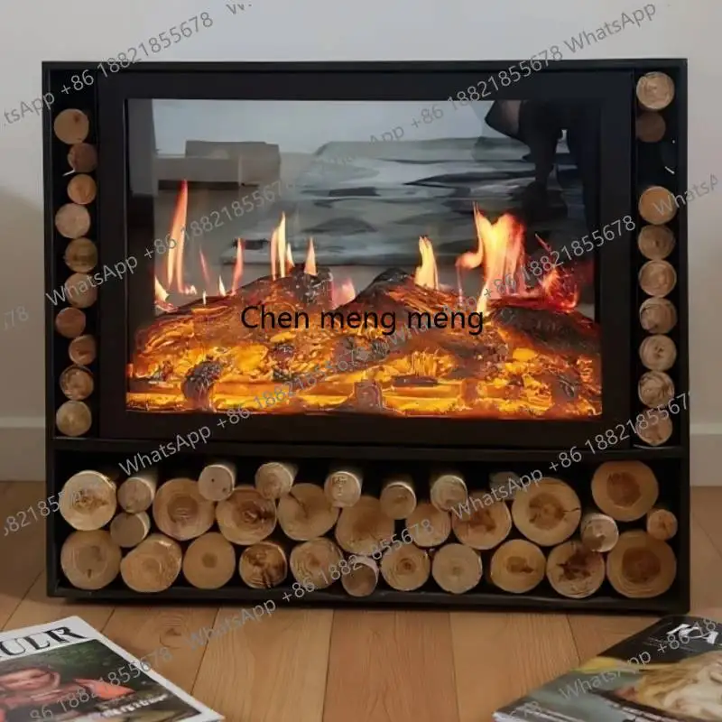 Wood Cheap Living Room Fireplace Natural Rustic Narrow Vintage Living Room Cabinets Nordic French Meuble Rangements Furniture