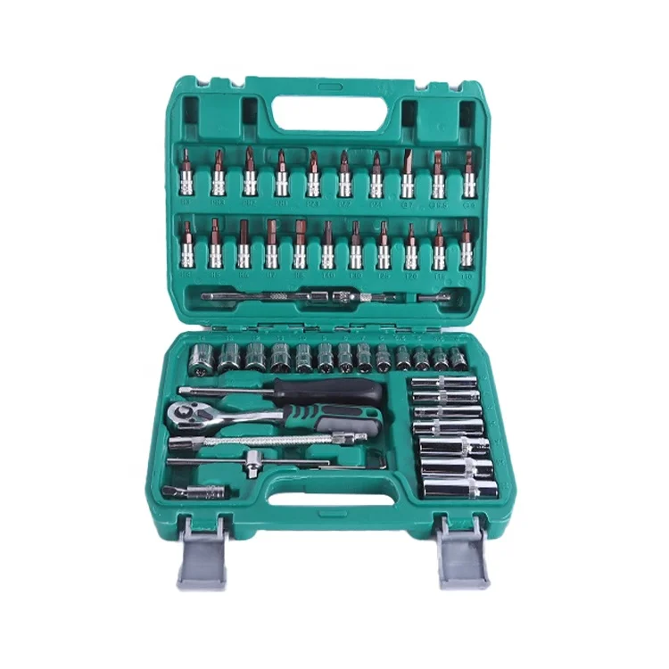 LB High Strength Hand Tool Kit Ratchet & Sockets Set for Home Maintenance Plastic MOQ 1 Set Manual Power Source for Repair Use