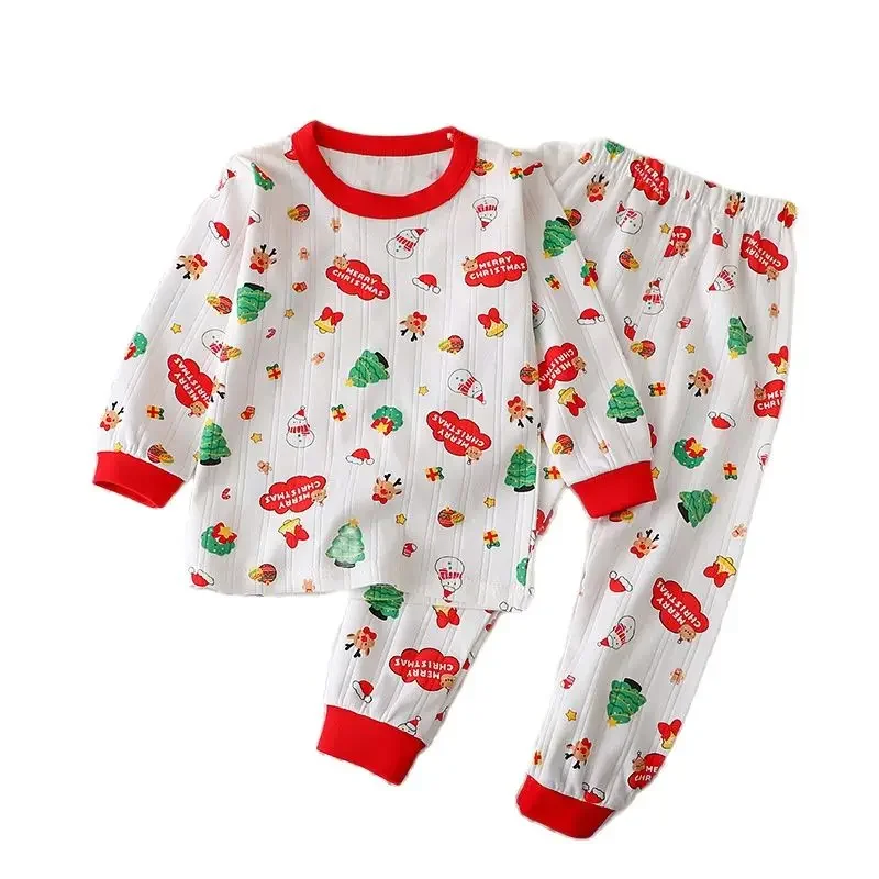 

Baby Pajamas Sets Cotton Kid Girls Sleepwear Suit Autumn Leisurewear Girls Pajamas Long Sleeve Pajamas Tops+Pants 2pcs Child Set