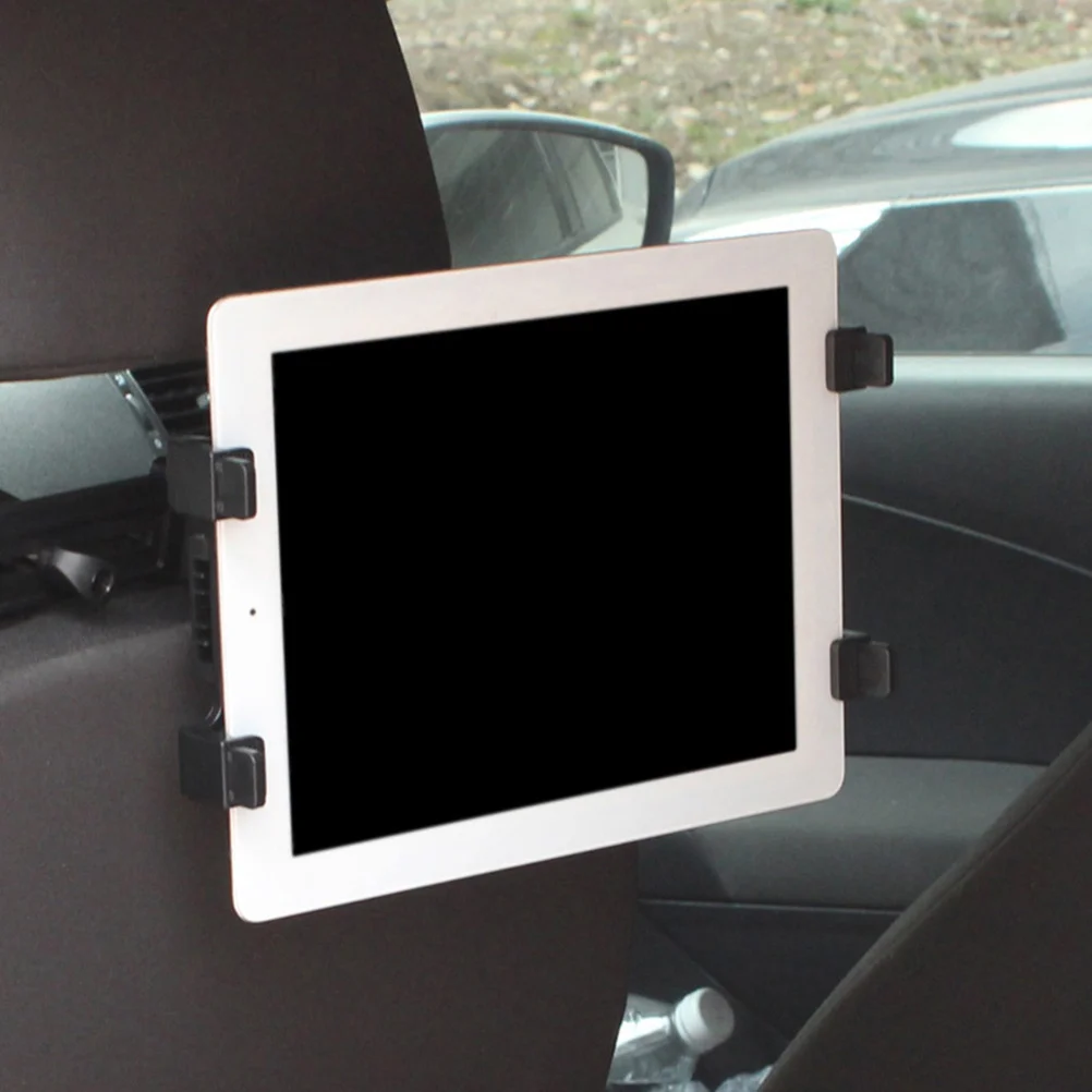 

Car Backseat Tablet Bracket Simple Design Rotatory Headrest Tablet Stand for Passenger Entertainment Car Backseat Mount