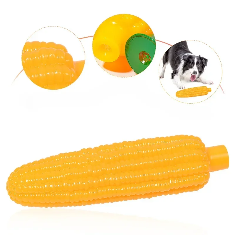 

Pet Toy Vinyl Sound Corn Peanut Carrot Grinding Teeth Teeth Cleaning Simulation Dog Toy Cat interactive toys