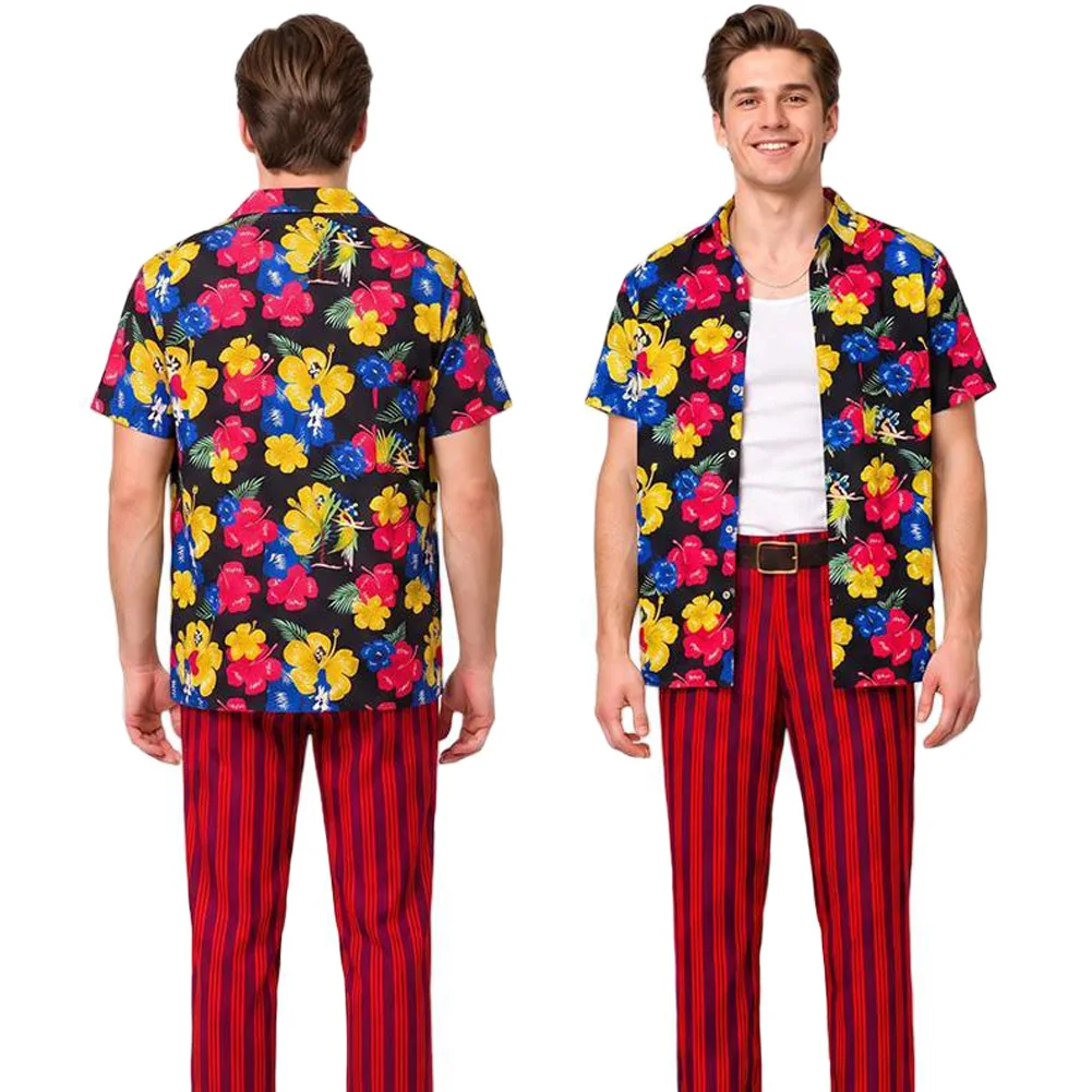 AliExpress – Fantasy Ace Ventura Cosplay Clothing 1994 Movie Pet Detective Men Costume Disguise Halloween Adult Male Roleplay Party Outfits