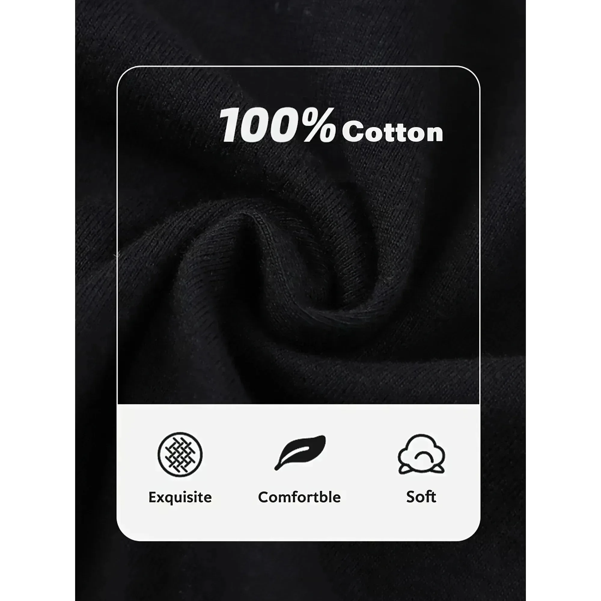 تي شيرت رجالي كاجوال من القطن إنه ما هو تي شيرت برسومات قابلة للتنفس وأكمام قصيرة ناعمة للصيف #3