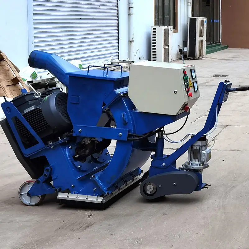 Industrial Shot Blasting Machine for Steel Surface Rust Removal & Oxide Cleaning