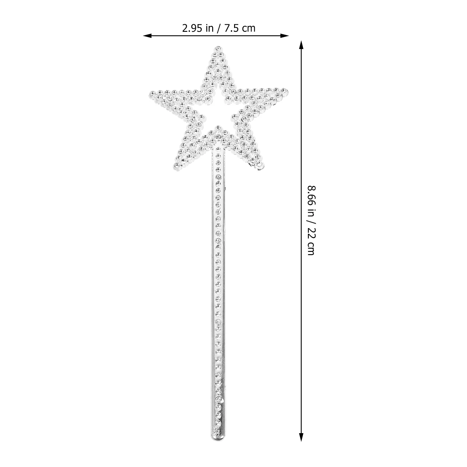 Baguettes féeriques en plastique en forme d'étoile, accessoires de fête pour enfants, accessoires de Costume de princesse scintillants pour anniversaire, Halloween, mariage, 12 pièces