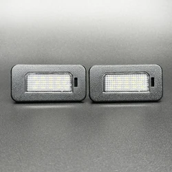 Fit For Alfa Romeo Giulia 2016+ Stelvio 2017+ White LED License Plate Light Number Plate Light