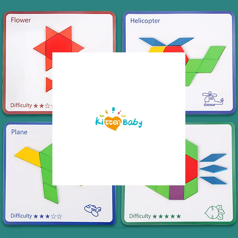 

155 шт. деревянные блоки с узорами для мальчиков и девочек, подарок, набор геометрических узоров, блоки с узорами, головоломки для детей