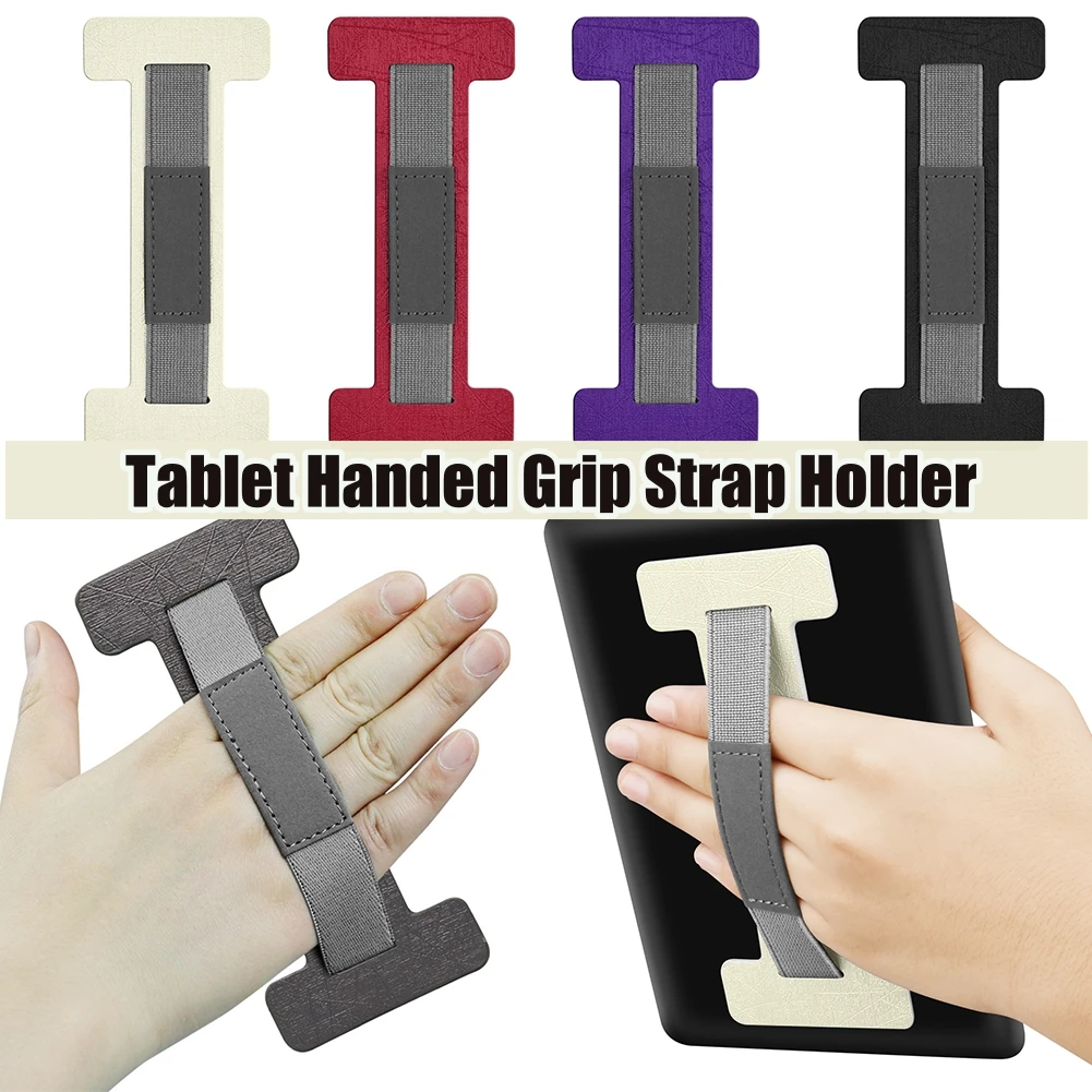Anti Slip Finger Sling Band Handle Universal Tablet Grip Strap Hand Holder Tablet Handle Hand Holder for 6-8 Inch Kindle Tablet