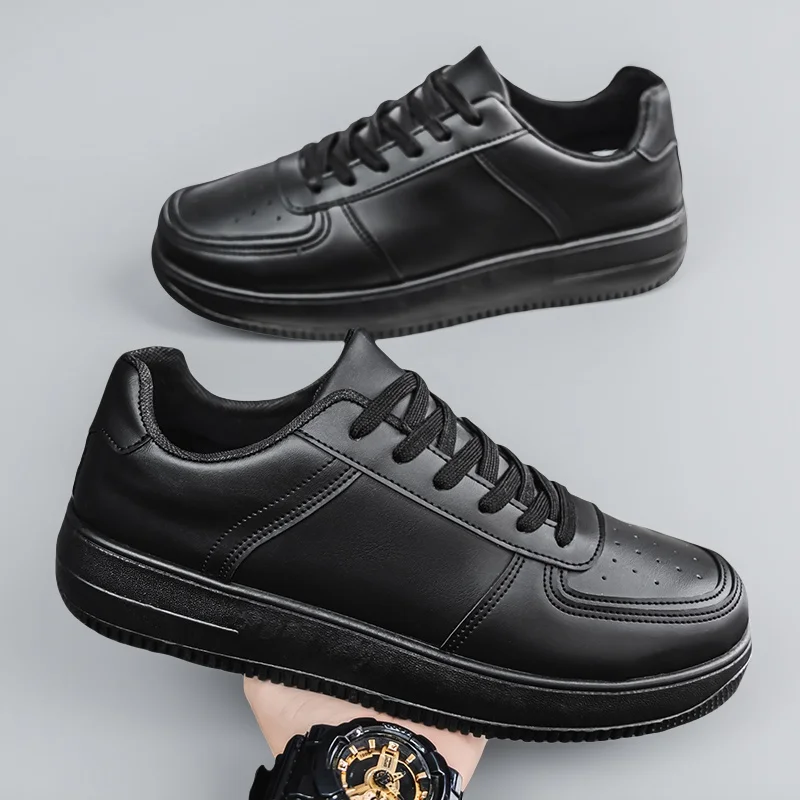 

2026 Spring New Men's Casual Skate Shoes Versatile Non-Slip Wear-Resistant Daily Sneakers for Teenagers