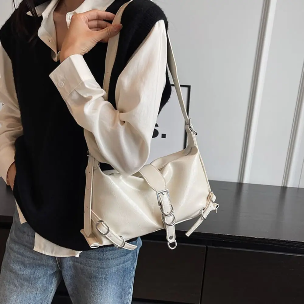 High Quality Women\'s Bags Autumn New Fashion Simplicity High-capacity Advanced Sense Shoulder Bag Solid Versatile Handbag