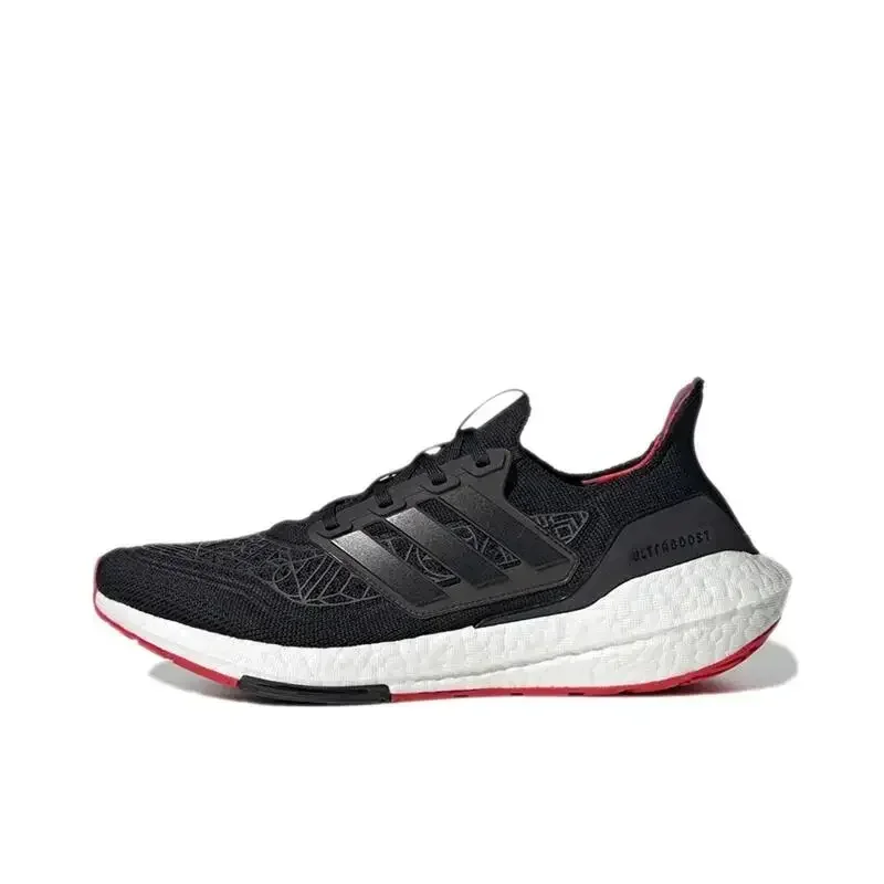 Adidas UltraBoost Unisex Black Shoes Comfortable All-match Fabric Wear-resistant Breathable Low-top Shoes