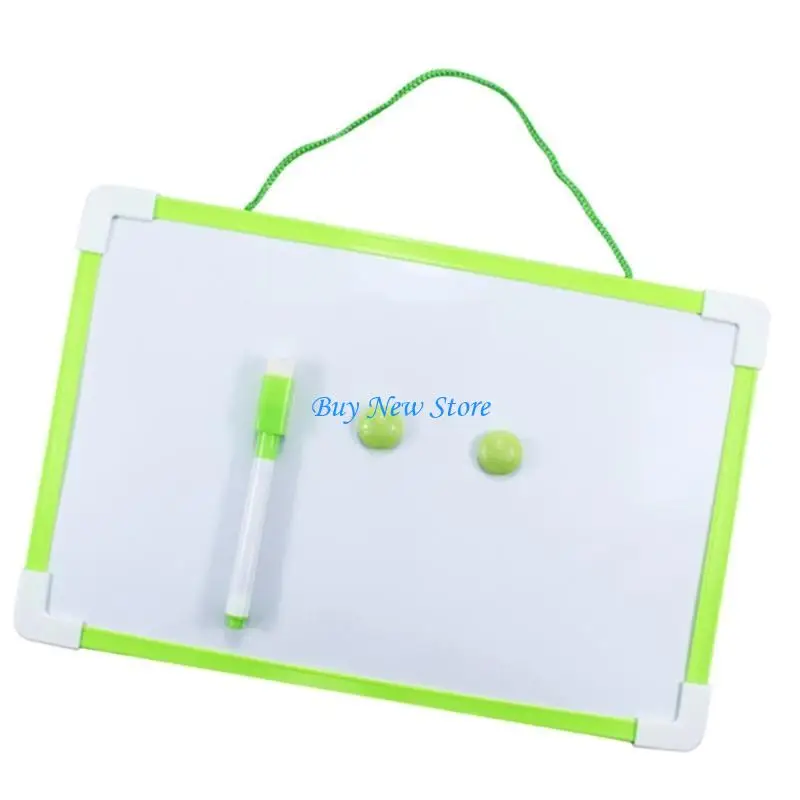 

20CE Double Sided Whiteboard Toddler Drawing Board with Marker and Magnets