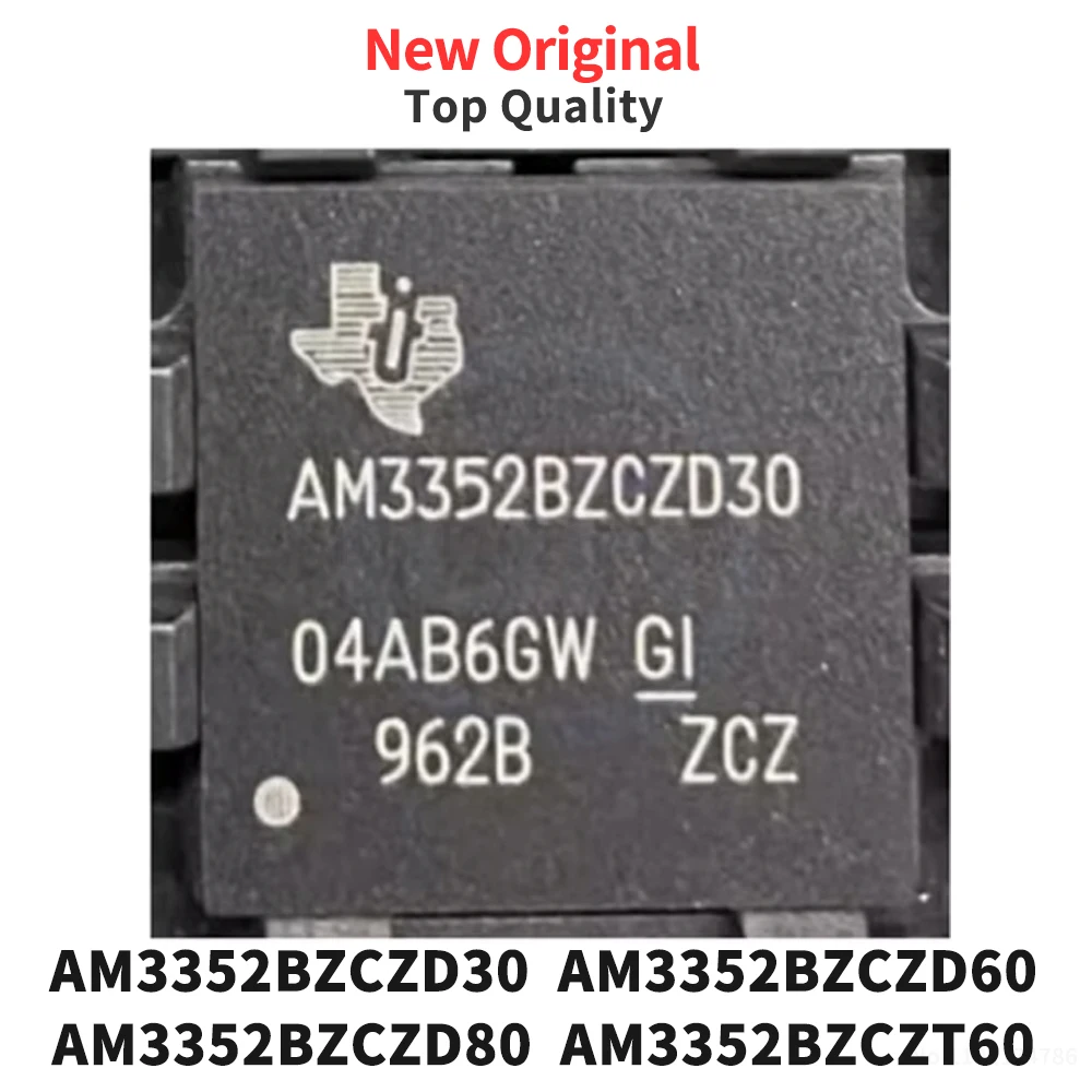 (1 Piece) AM3352BZCZD30 AM3352BZCZD60 AM3352BZCZD80 AM3352BZCZT60 BGA-324 Original
