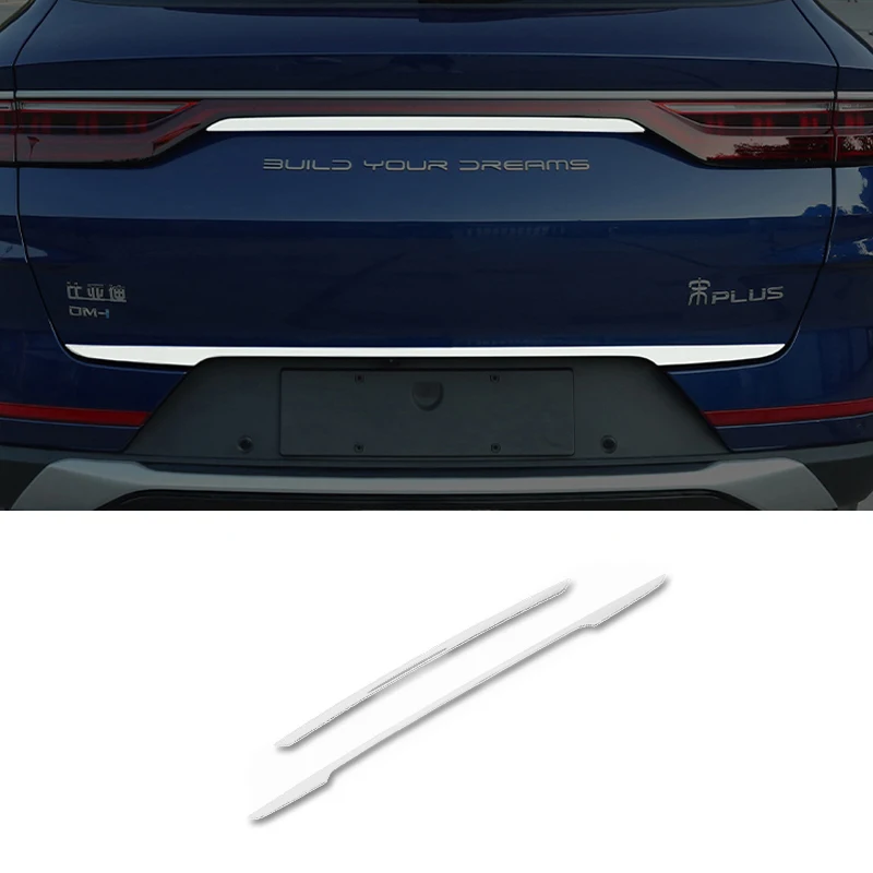 

BYD Seal U Song Plus Dm-i Ev 2023-2024 Stainless steel bright strips on the upper and lower tailgate of the trunk decorative