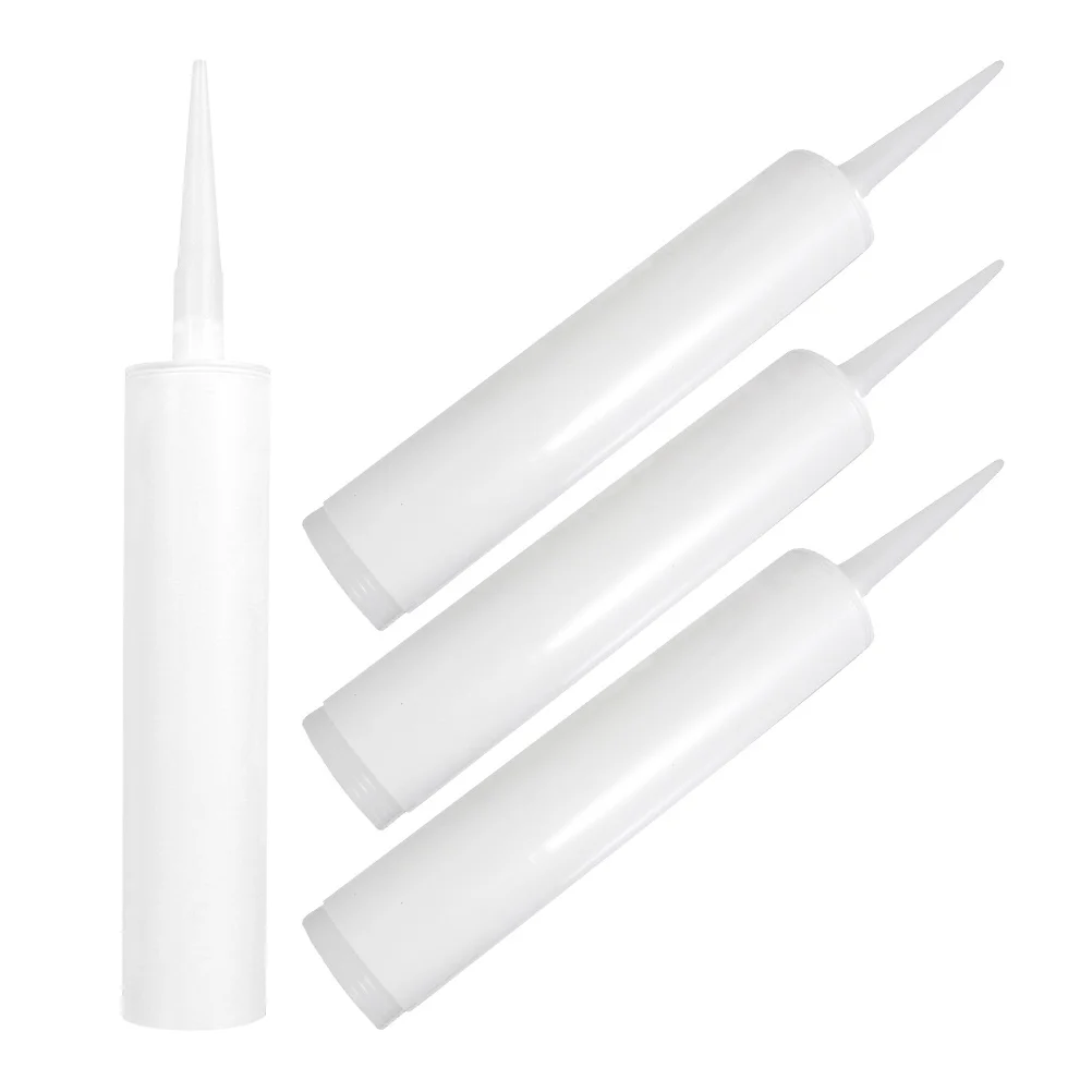 4 Pcs Drain Empty Sealant Sealing Caulking Tubes Can Hole Sealer Wall