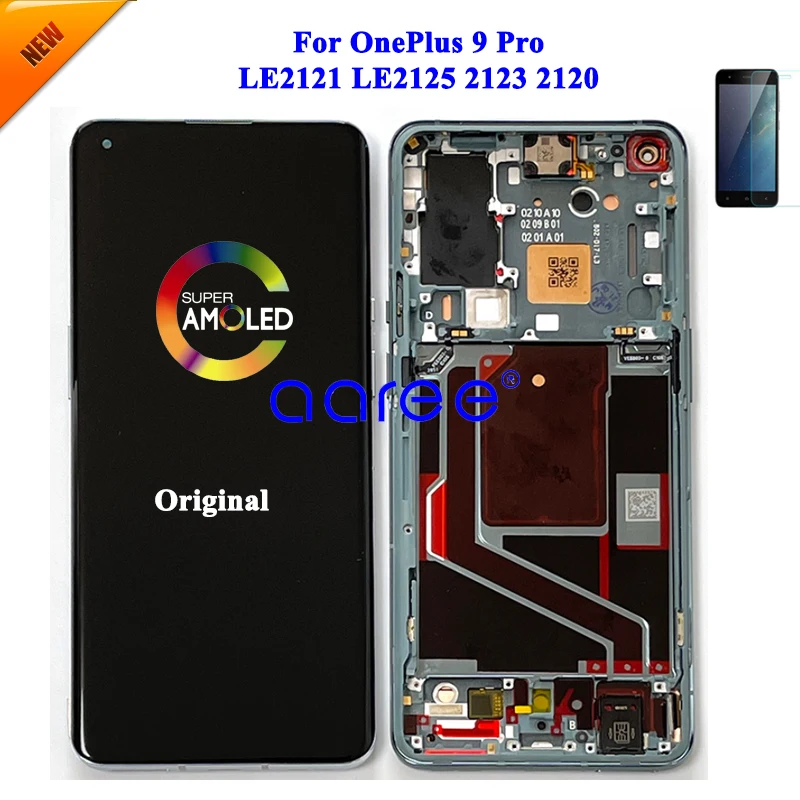 AMOLED Original LCD Screen For Oneplus 9 LCD Display For Oneplus 9 Pro Display LCD Screen Touch Digitizer Assembly