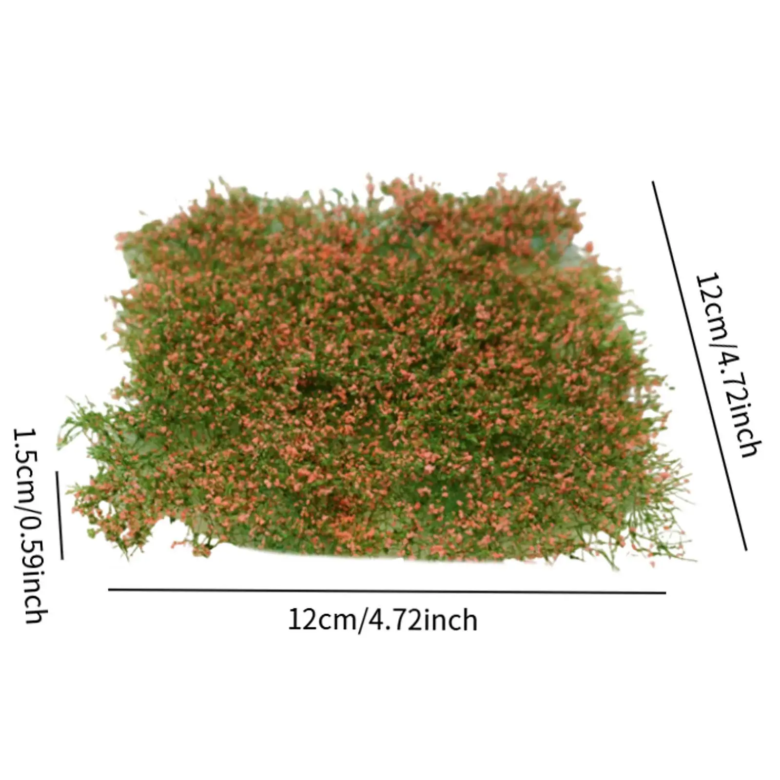 Touffe d'ange de fleur pour modèle rw, paysage de chemin de fer, modèle de paysage