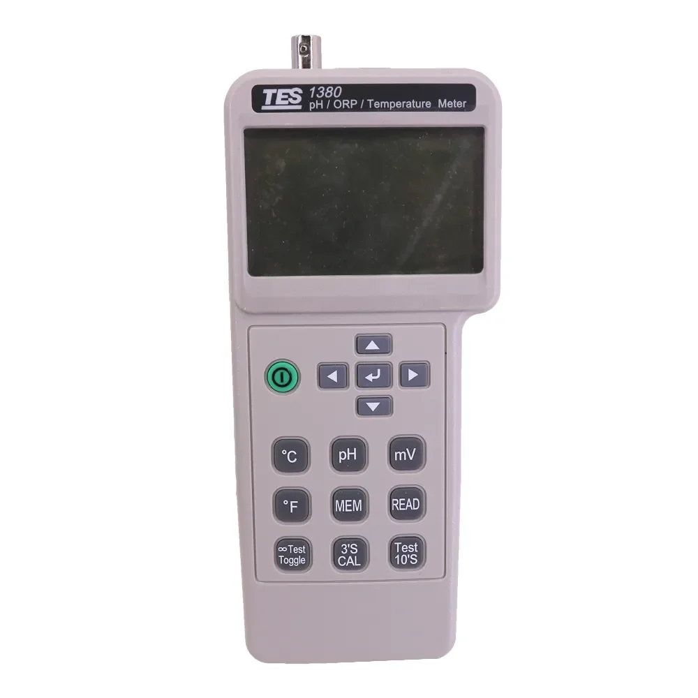 TES-1380K PH/ORP/Temperature Meter Water Quality Meter Oxidation Reduction Potential Tester TES-1380