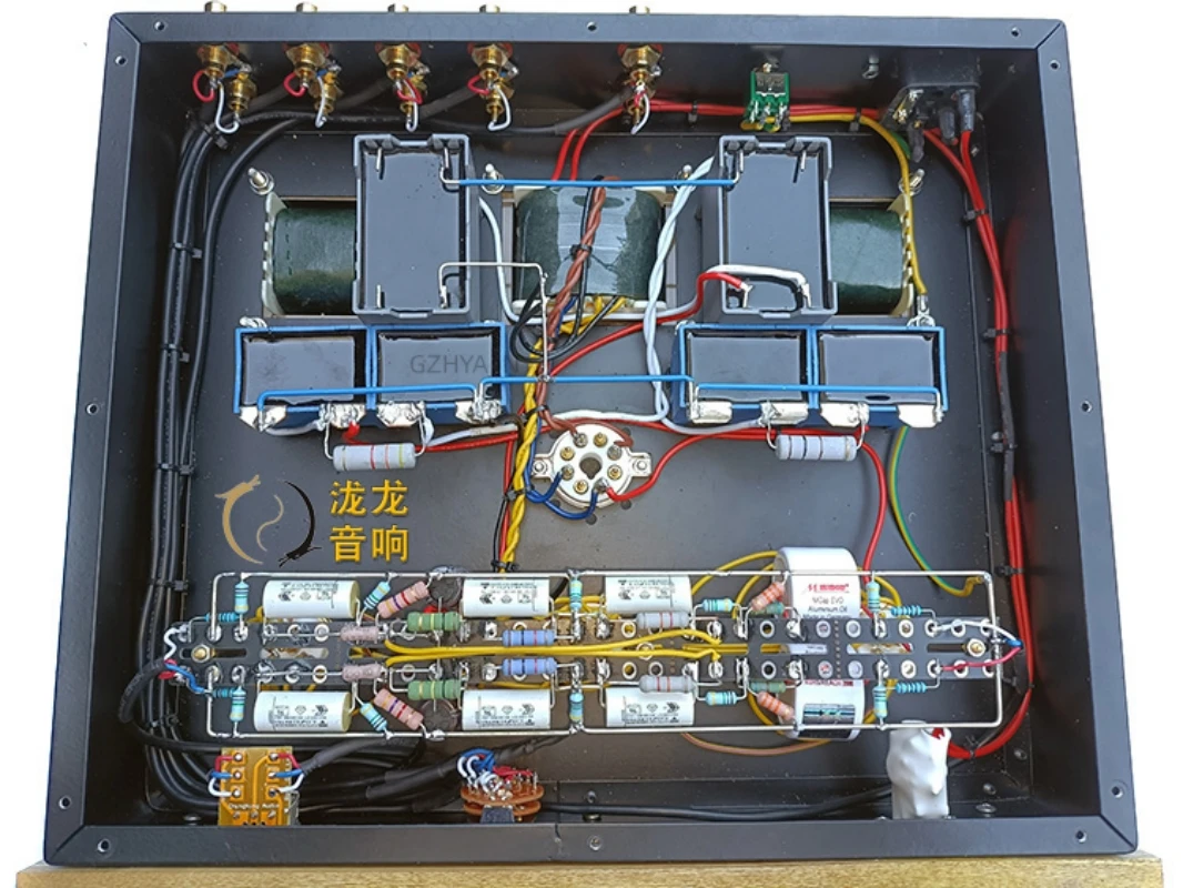 Kopiuj/Study Linia Marantz7 QS308 Lampa żółciowa przed etapem prostownika żółci ECC83+ECC82 wersja gorączki audio