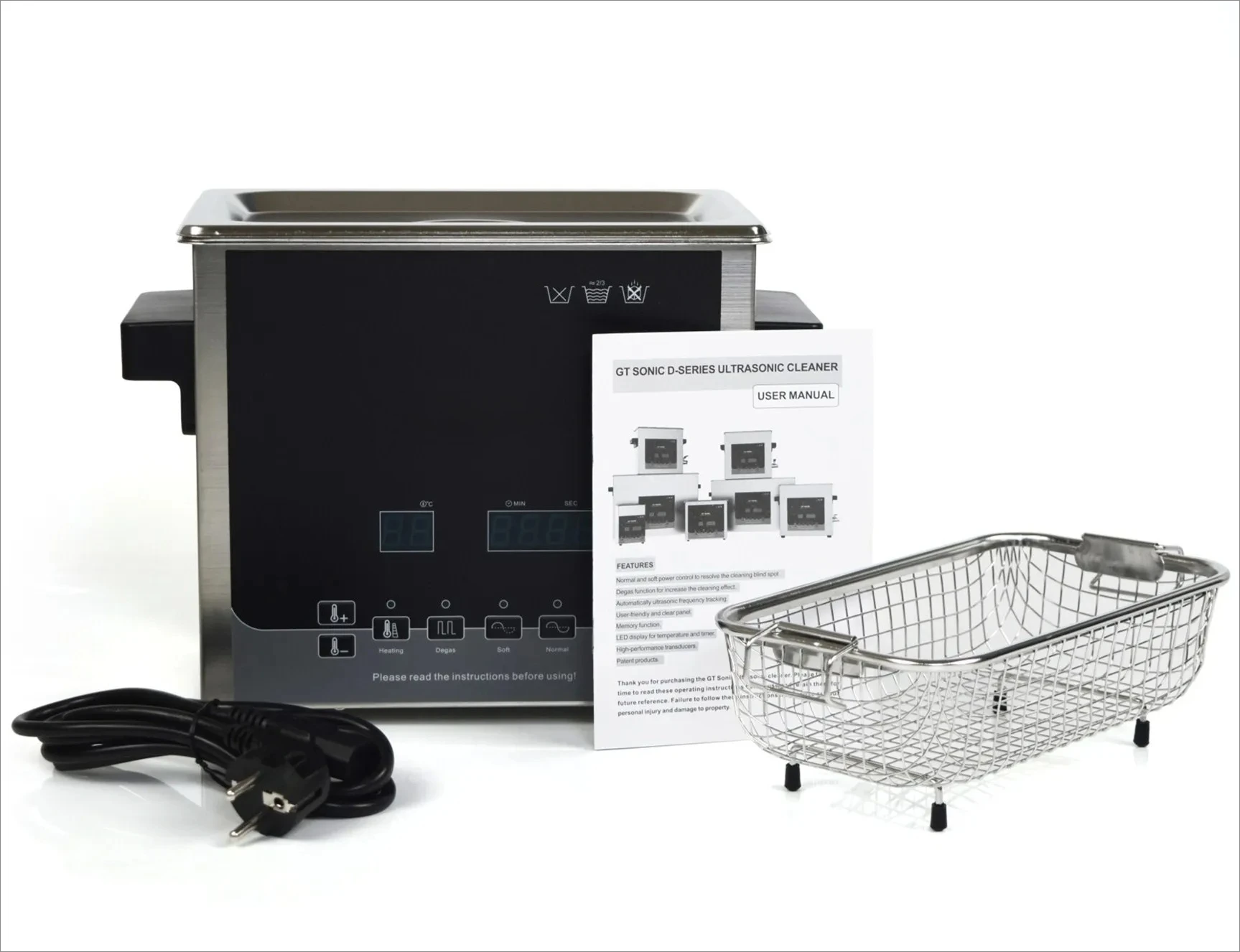 

Applicable to2025 hot sale GT-D3 SONIC 3l 100W Heated Digital Pro Ultrasonic Cleaner Oil Filter Ultrasonic Cleaner With Transduc