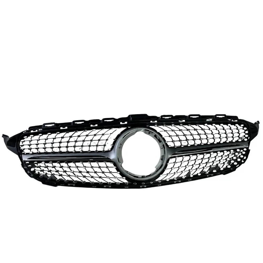 

ZOOMKEY Black Grille Emblem FIT For Benz C-Class W205 2015-2018 A2058881260