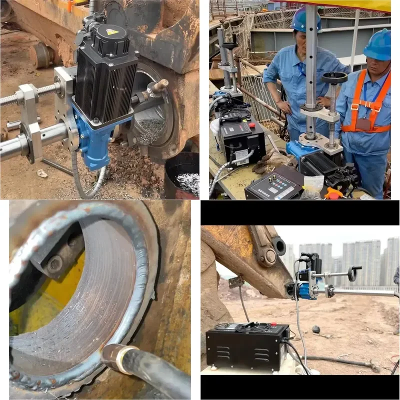 High Efficiency LBE-60 Portable Line Boring and Automatic Bore Welding Machine for Diameter 65-600mm