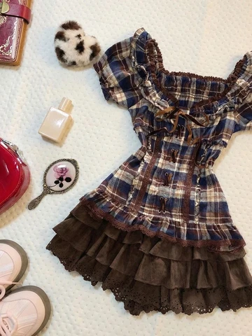 Женский комплект Sweet Lolita хлопок полиэстер