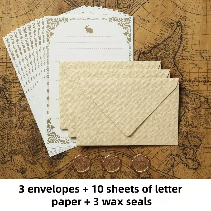 16 Buah Set Alat Tulis Tekstur - Wax Seal Letter Kit ulasan dan harga