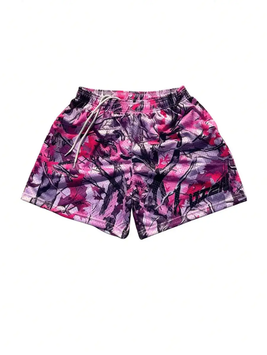 Men's Statement Print Shorts Fashion Designer Patterned Casual Daily Wear Shorts