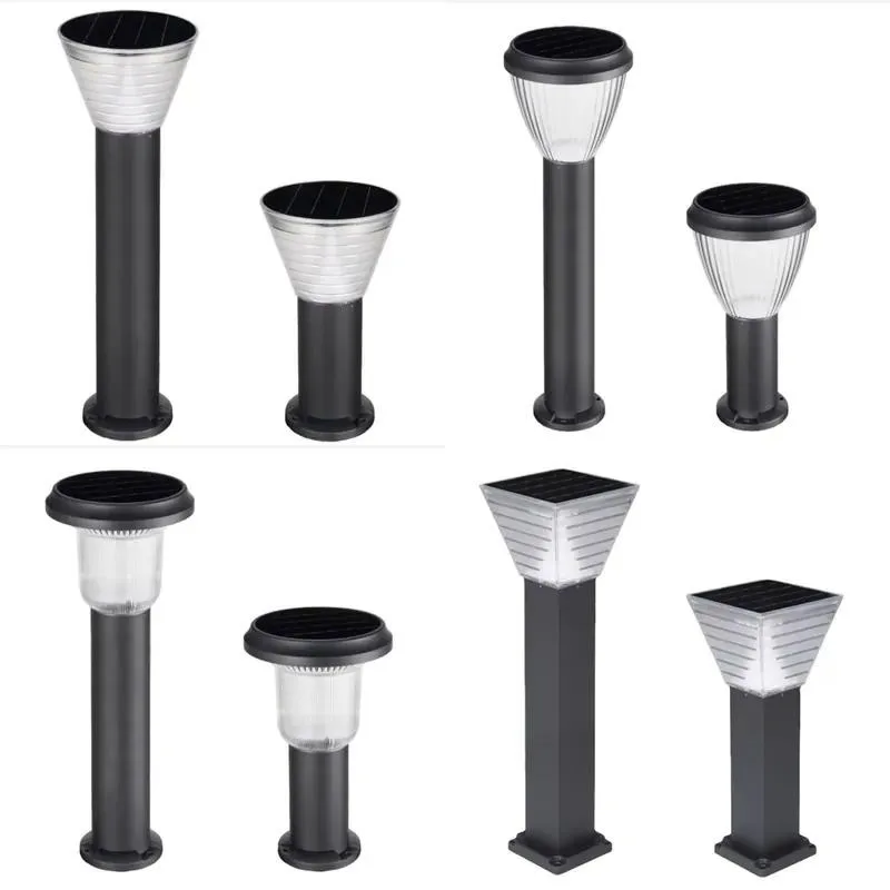 for Light Emitting Diode Solar Pillar Light 5w Warm White Garden Solar Light Outdoor Lawn Green Garden Walkway Lighting