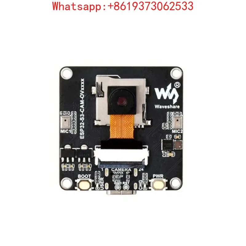 

Плата разработки камеры ESP32-S3 AIoT со встроенным модулем аудиовхода/выхода, поддерживает подключение внешнего дисплея для отображения изображений