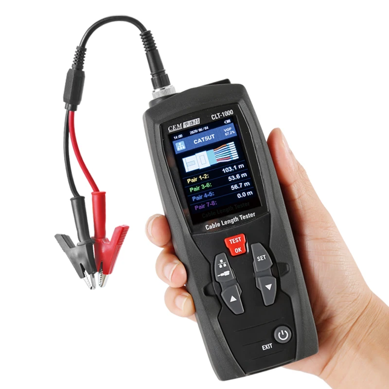 

Factory Price CEM High Accuracy & Fast Reflection Cable Length Tester Which Finds Distance to Using Time Domain Reflectometry